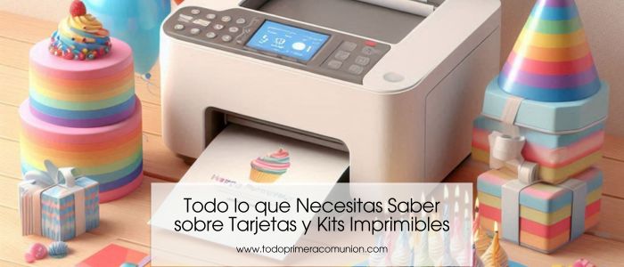 Todo lo que Necesitas Saber sobre Tarjetas y Kits Imprimibles