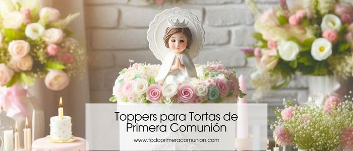 Toppers para Tortas de Primera Comunión