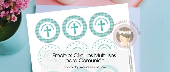 🎁 Freebie: Círculos Multiusos para Comunión