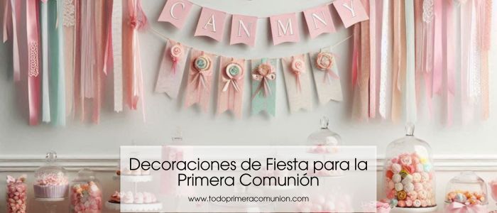 Decoraciones de Fiesta para la Primera Comunión: Ideas Creativas y Sencillas