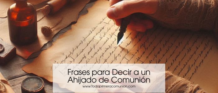 Frases para Decir a un Ahijado de Comunión: Bendiciones y Buenos Deseos