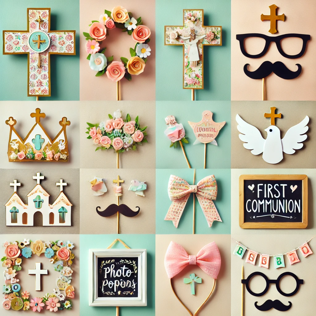 DIY-photo-props-for-a-first-communion-celebration