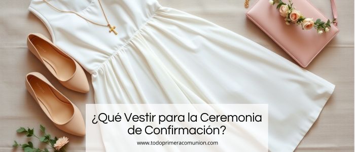 ¿Qué Vestir para la Ceremonia de Confirmación?